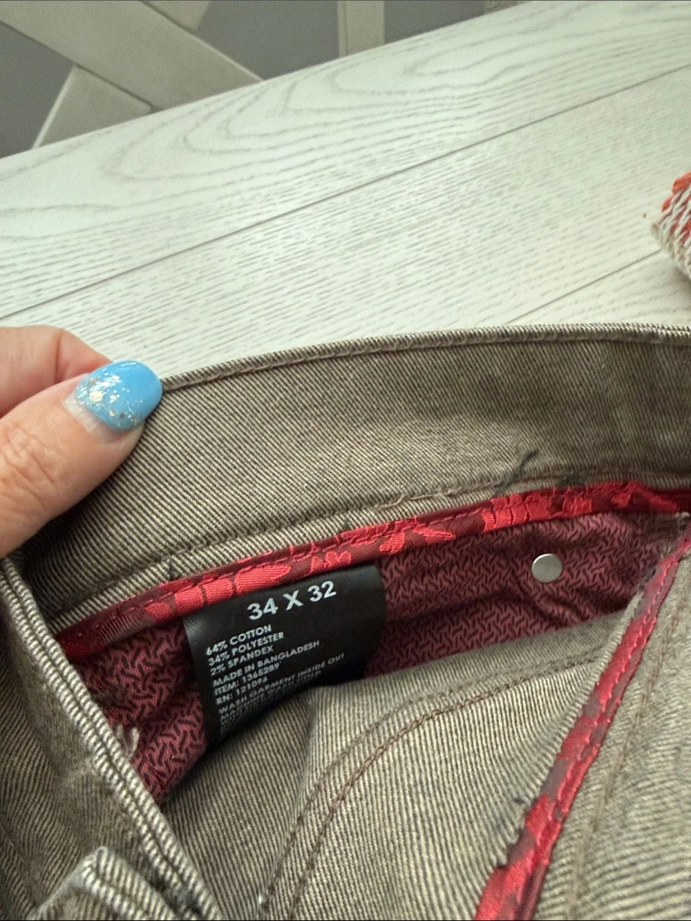 English Laundry Men's Chinos in Brown 34x32